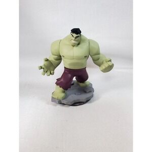 Disney Infinity 2.0 Marvel Hulk Figure w/ Base – Green Hulk Avengers-Tested